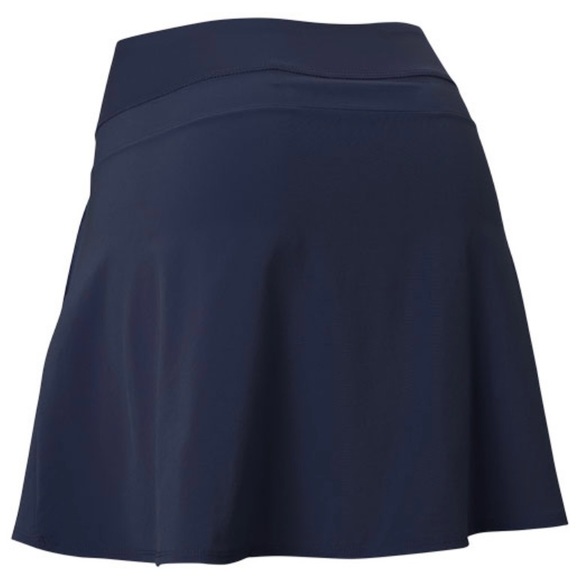 Puma Solid Navy Blue Woven Skort Sz XXL 2XL Golf Tennis Like New PWRSHAPE - Picture 2 of 8